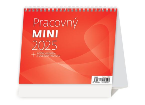 Stolní kalendář 2025 Pracovní MINI