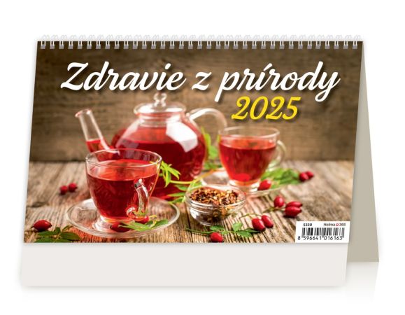 Stolní kalendář 2025 Zdraví z přírody