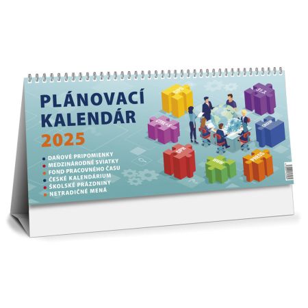 Stolní kalendář Plánování maxi 2025