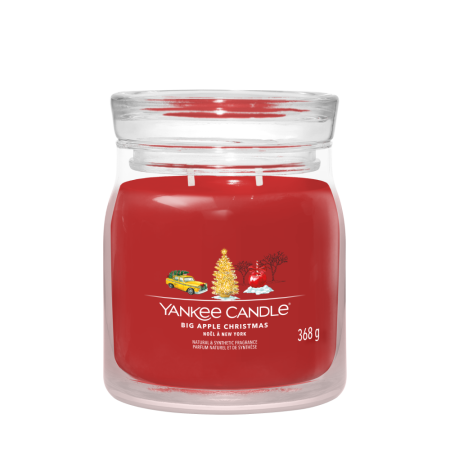 Svíčka Yankee Candle - BIG APPLE CHRISTMAS, střední