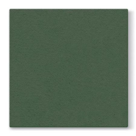 Ubrousky PAW AIRLAID L 40x40cm Unicolor Dark Green