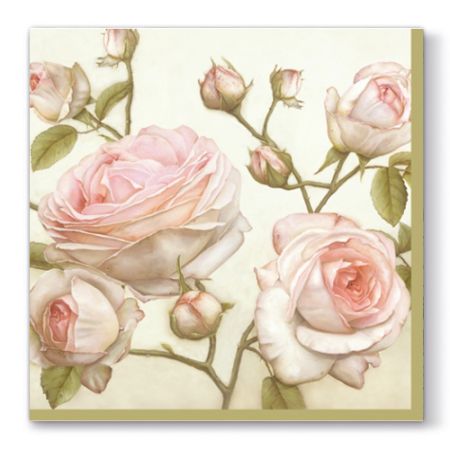 Ubrousky PAW L 33x33cm Beauty Roses