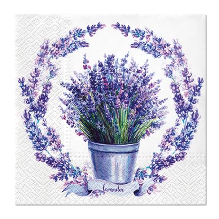 Ubrousky PAW L 33x33cm Soft Lavender