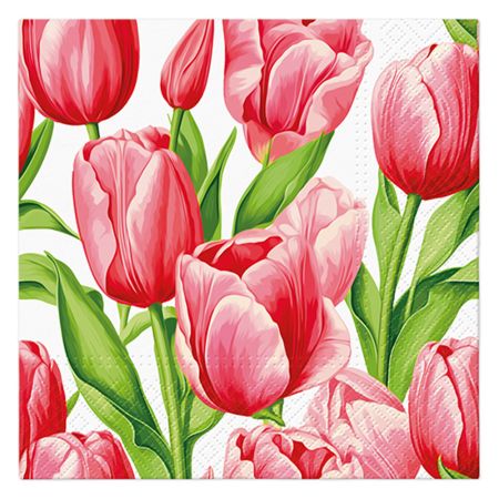 Ubrousky PAW L 33x33cm Tulip Time