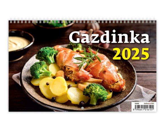 Závěsný kalendář 2025 Gazdinka