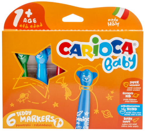 popisovače Carioca Teddy  6ks