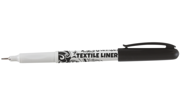 liner Centropen 2639 0,5 černý na textil