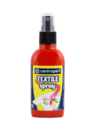 Barva na textil ve spreji Centropen 1139 110ml červený