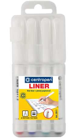 liner Centropen 2811 0,3 4ks