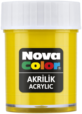 barva akrylová  30ml  žlutá NC-169