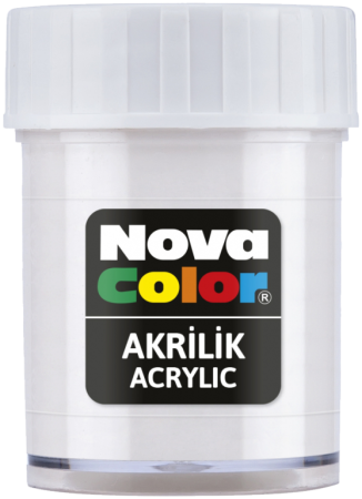 barva akrylová  30ml  bílá NC-173