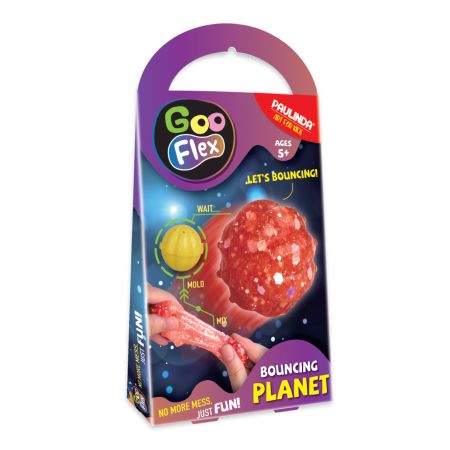 PAULINDA Magic Goo Flex kaučukový míček červený