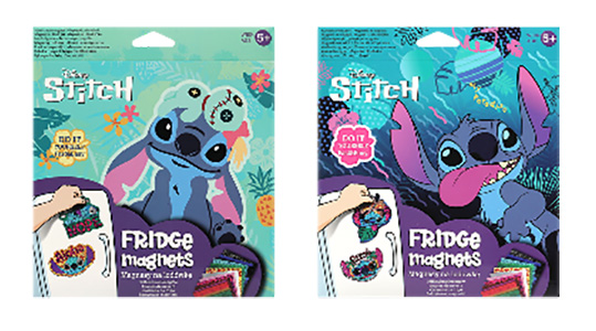 Disney STITCH magnety 4ks ,balení 12 ks