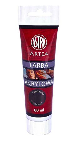 ASTRA barva akrylová 60ml černá