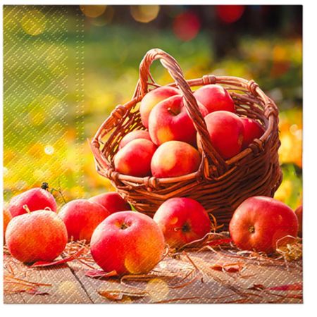 Ubrousky PAW Dekor L (20ks) Autumn Apples