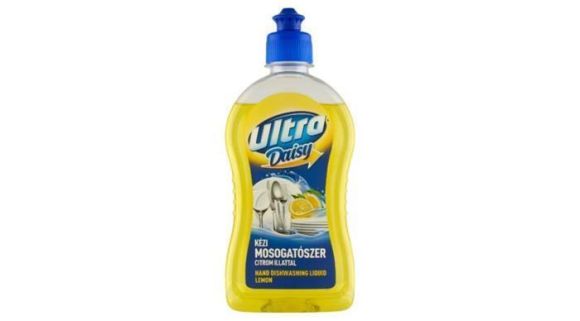 Prostředek na mytí nádobí Ultra Daisy, citron, 450 ml