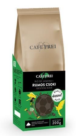 Káva Rio De Janeiro rumová čokoláda, pražená, mletá, 200 g, CAFE FREI