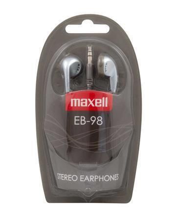 Sluchátka Ear Buds 98, stříbrná, MAXELL