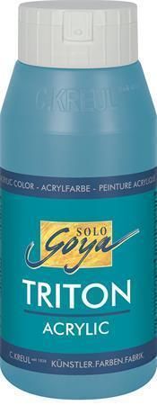 Akrylová barva TRITON SOLO GOYA, tyrkysová, 750 ml, KREUL