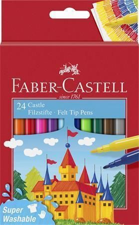 Fixy, 24 barev, FABER-CASTELL 554202