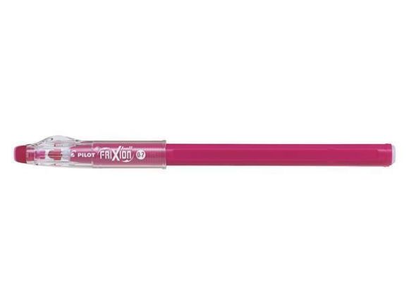 Roller Frixion Ball Stick, vínově červená, 0,35 mm, s víčkem, PILOT BL-LFP7-F10-R