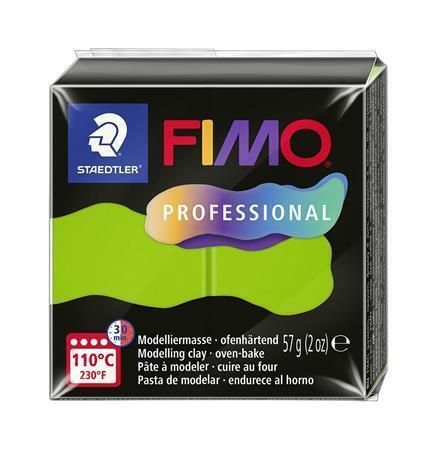 Modelovací hmota FIMO Professional, světle zelená, 57 g, FIMO 8040-51