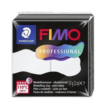 Modelovací hmota FIMO Professional, bílá, 57 g, FIMO 8040-0