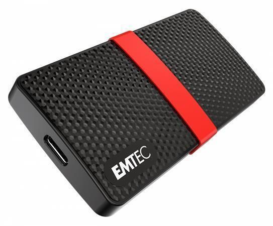 SSD (externí paměť) X200, 128GB, USB 3.2, 420/450 MB/s, EMTEC ECSSD128GX200