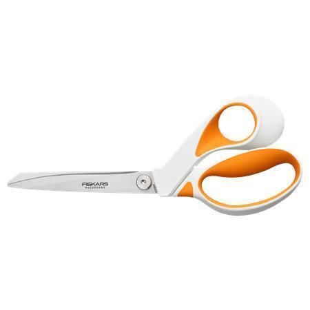 Nůžky RazorEdge Softgrip, oranžová-bílá, 23 cm, FISKARS 1070079