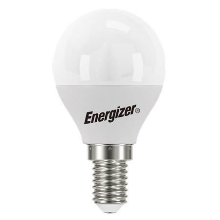 LED žárovka, E14, globe, 4,9W (40W), 470lm, 3000K, ENERGIZER