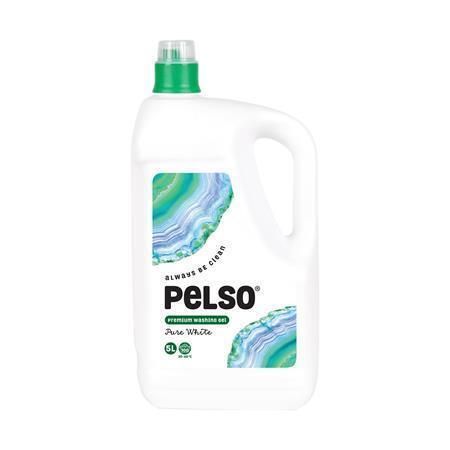 Prací gel Pelso Premium Pure White, 5 l, PELSO LEXY PEL-001