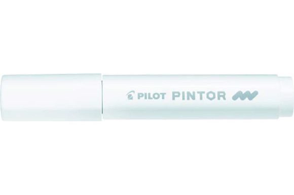 Popisovače Pilot Pintor Medium - bílá