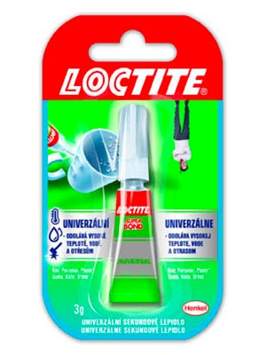 Vteřinové lepidlo Loctite Super Bond - 3 g