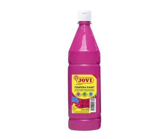 Tekuté temperové barvy JOVI PREMIUM v lahvi - 1000 ml / růžová