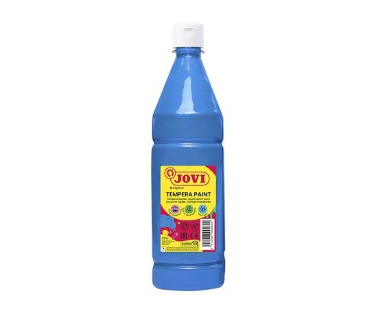 Tekuté temperové barvy JOVI PREMIUM v lahvi - 1000 ml / světle modrá