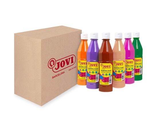 Tekuté temperové barvy JOVI PREMIUM - 6 x 500 ml