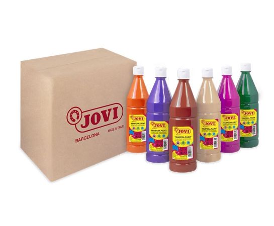 Tekuté temperové barvy JOVI PREMIUM - 6 x 1000 ml