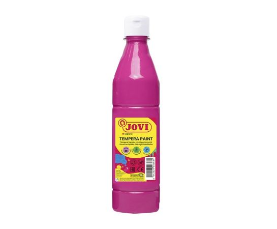 Tekuté temperové barvy JOVI PREMIUM v lahvi - 500 ml / růžová