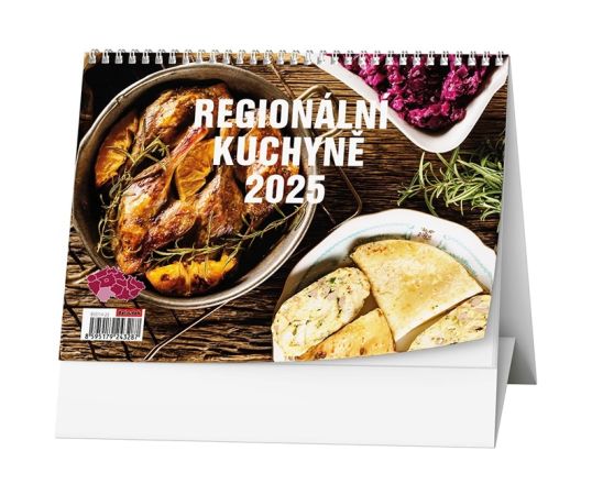 Kalendář stolní - Regionální kuchyně / BSD14