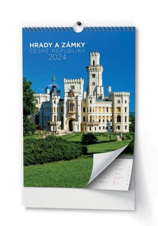 Kalendář nástěnný - Hrady a zámky ČR / BNS1