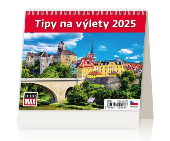 Kalendář stolní MINI - Tipy na výlety / SM04