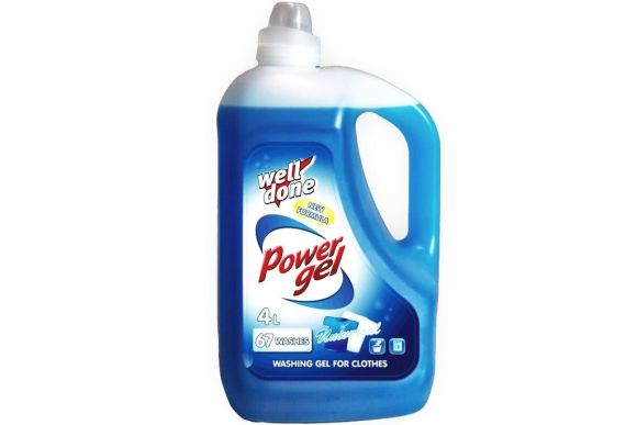 Well done Fine Power prací gel univerzální - 4 l / 67 dávek