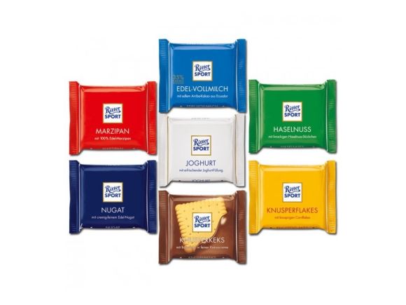 Ritter Sport mini čokoláda - mix druhů