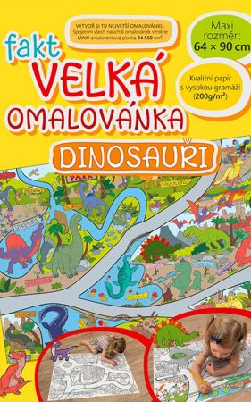 Fakt velká omalovánka Dinosauři