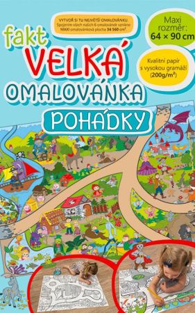 Fakt velká omalovánka Pohádky