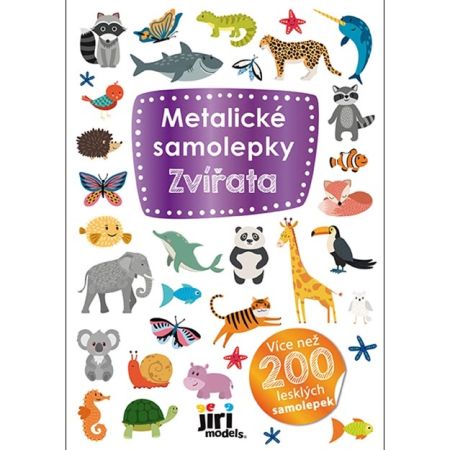 Metalické samolepky - Zvířata