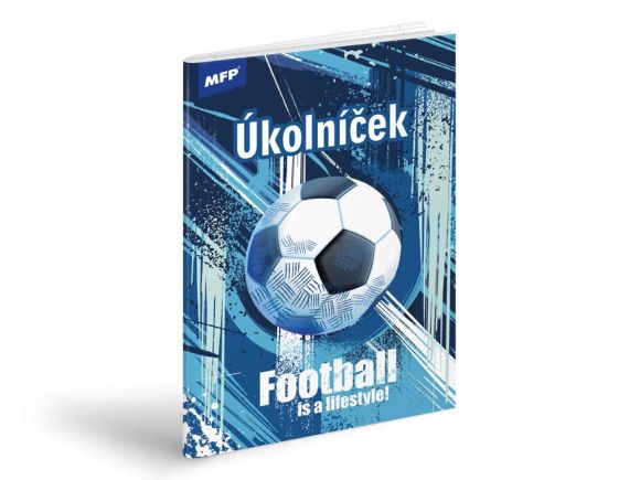 úkolníček A6 Fotbal 7501625