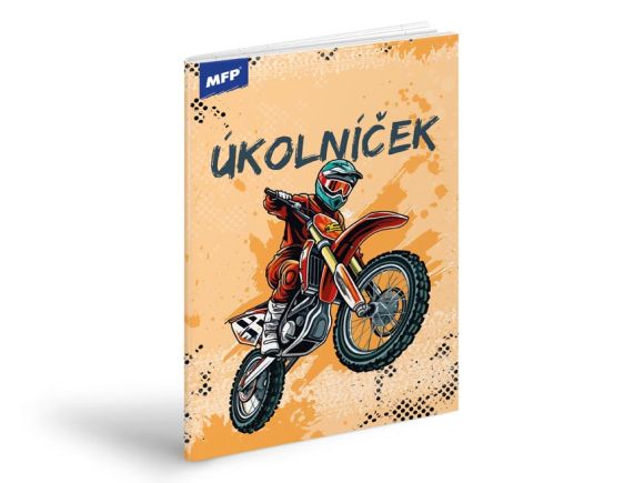 úkolníček A6 Motorka 7501628