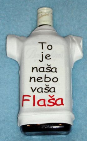 Tričko na flašku To je naša nebo vaša flaša