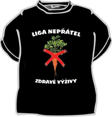 Tričko Liga nepřátel zdravé výživy